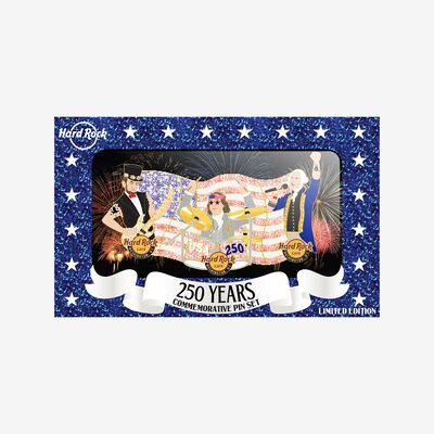 Limited Edition Boxed USA 250th Anniversary Pin Set